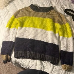 striped sweater